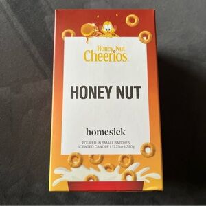 Homesick Candles General Mills Collab Honey Nut Cheerios honey nut NEW CIB